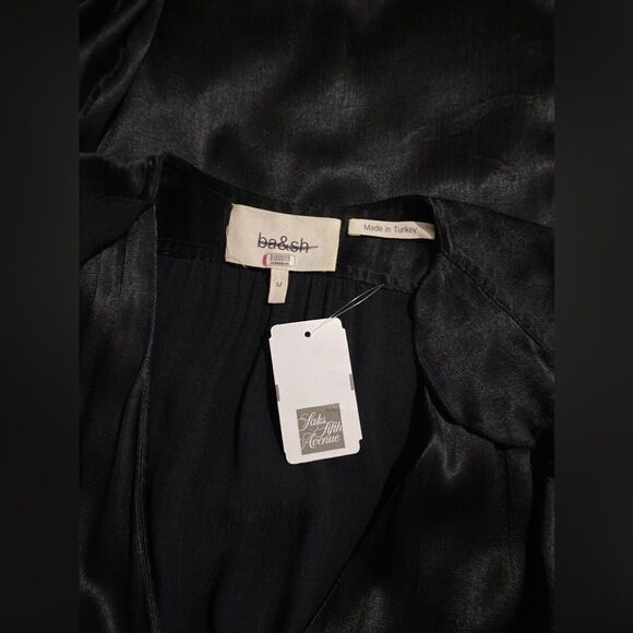 BA&SH Coralie Draped Asymmetric Dress size M - Picture 14 of 14